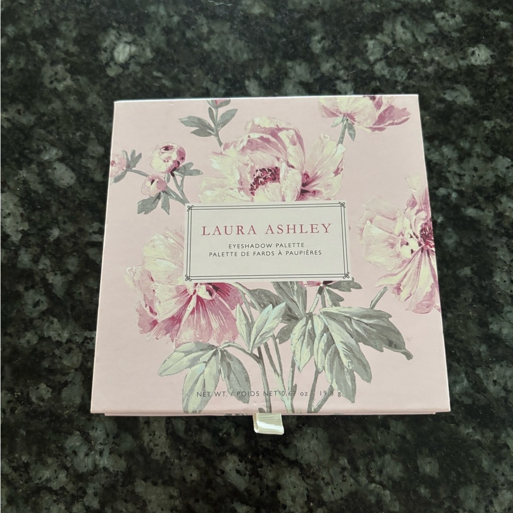 Laura Ashley Pink Floral Eyeshadow Palette